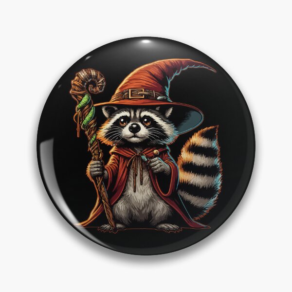 Item preview, Raccoon Wizard designed and sold by TomFrontierArt.