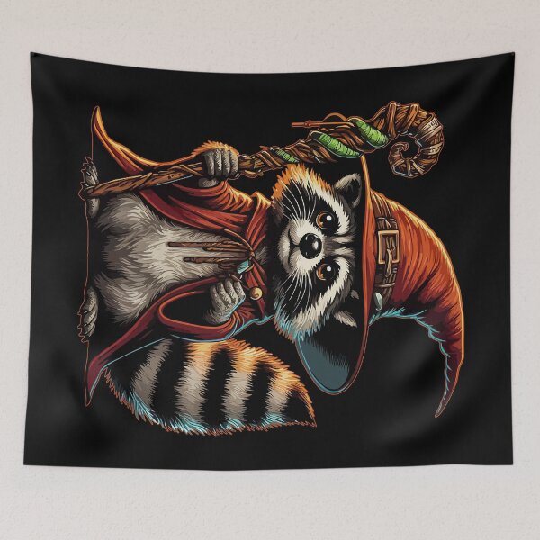 Item preview, Raccoon Wizard designed and sold by TomFrontierArt.