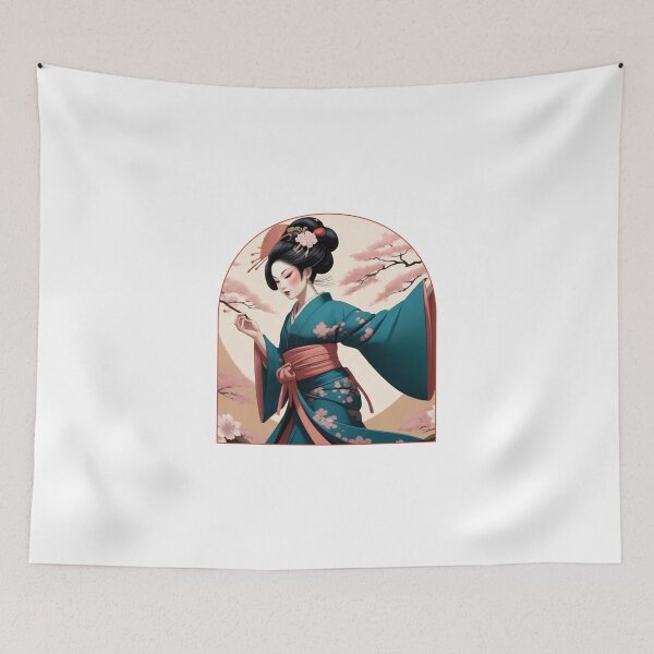 Item preview, Serene Geisha Art designed and sold by Mechanical-Artt.