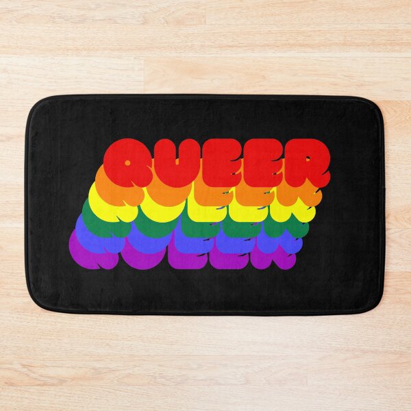 Item preview, QUEER - LGBTQIA+ Support designed and sold by SuchWowDesign.