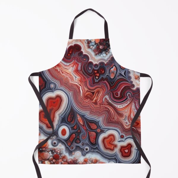 Item preview, Amazing Jasper Red Pattern: A Bold and Elegant Fabric Design designed and sold by Rui Fernandes.
