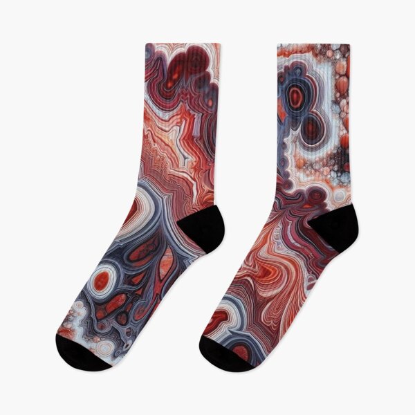 Item preview, Amazing Jasper Red Pattern: A Bold and Elegant Fabric Design designed and sold by Rui Fernandes.