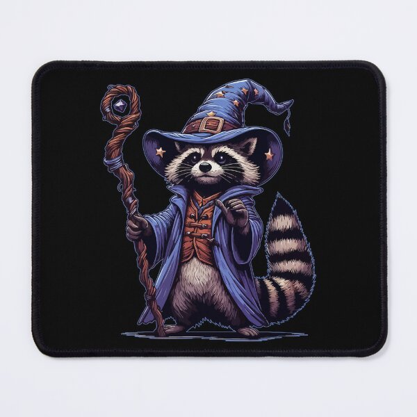 Item preview, Raccoon Wizard Fantasy designed and sold by TomFrontierArt.