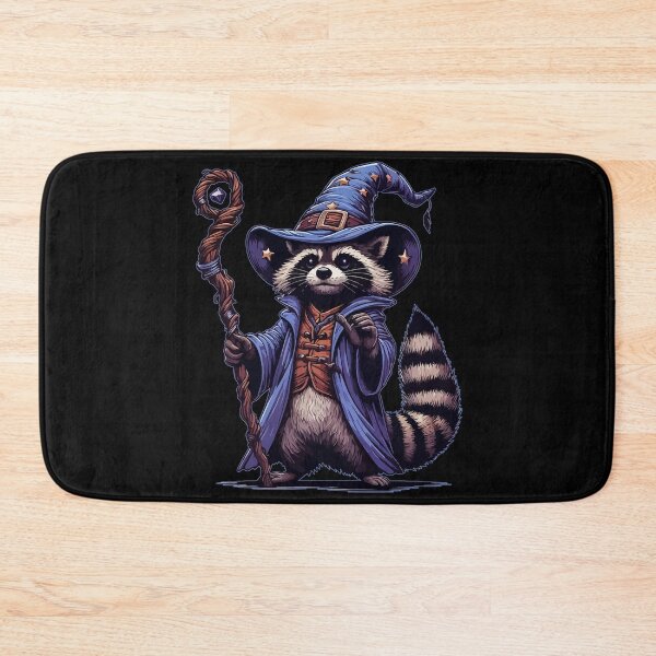 Item preview, Raccoon Wizard Fantasy designed and sold by TomFrontierArt.