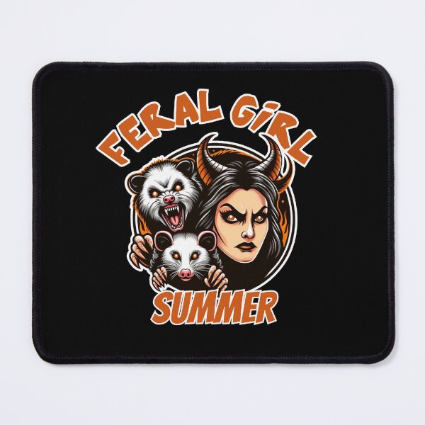 Item preview, Feral Girl Summer Possum designed and sold by illustroVibe.