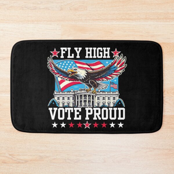 Item preview, Fly High Vote Proud - Patriotic Eagle designed and sold by Taans-Creation.