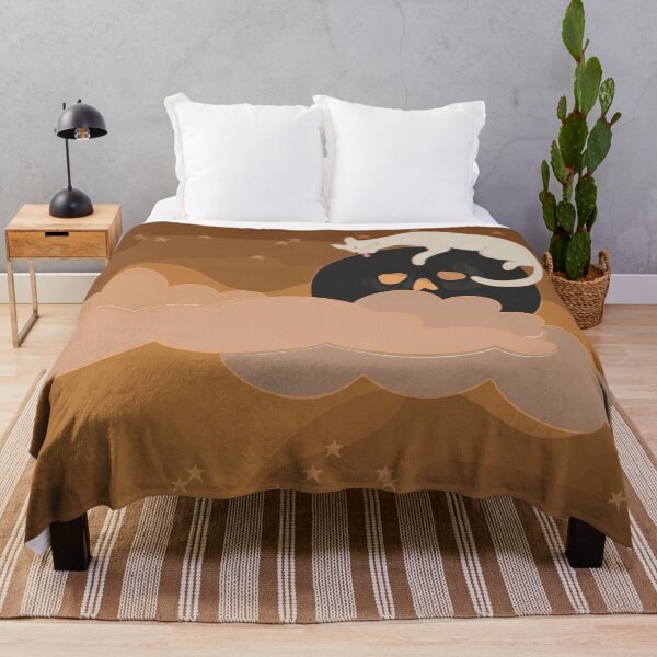 Item preview, Cat on the midnight moon designed and sold by Thalia Roman.