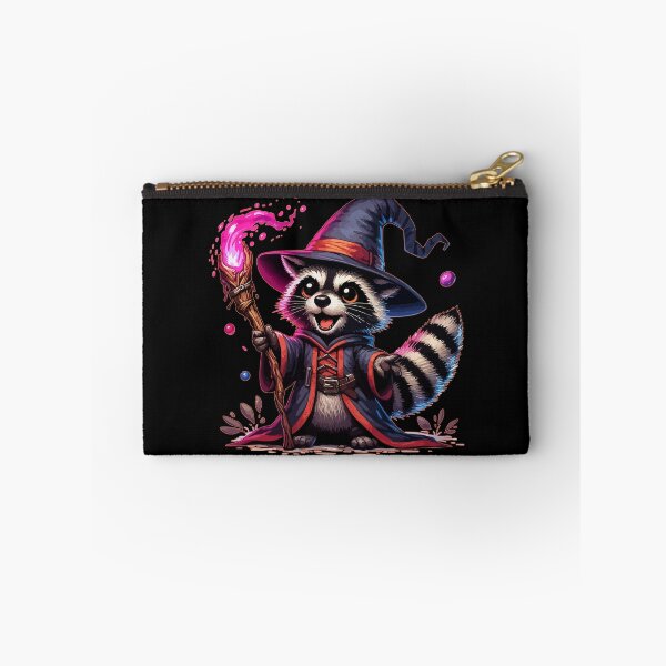 Item preview, Kawaii Raccoon Wizard designed and sold by TomFrontierArt.