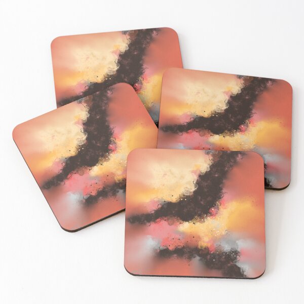 Item preview, Dynamic Skies - Orange Yellow Pink Red Abstract designed and sold by Joey Santiago.