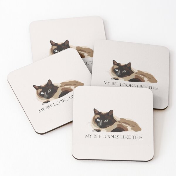 Item preview, My BFF Siamese Cat designed and sold by alexiia54.