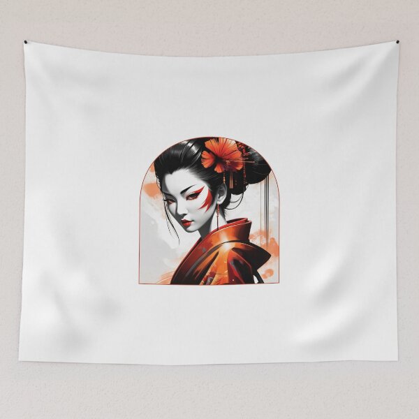 Item preview, Classic Geisha Portrait designed and sold by Mechanical-Artt.