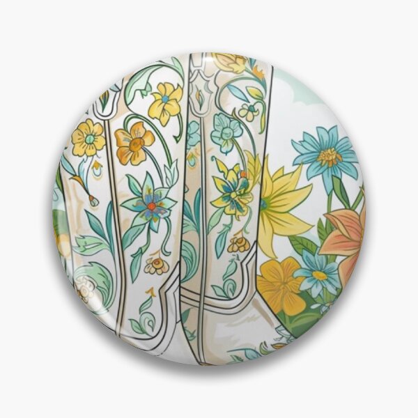 Item preview, Cowgirl Boots in the Meadow designed and sold by PaperieJennifer.