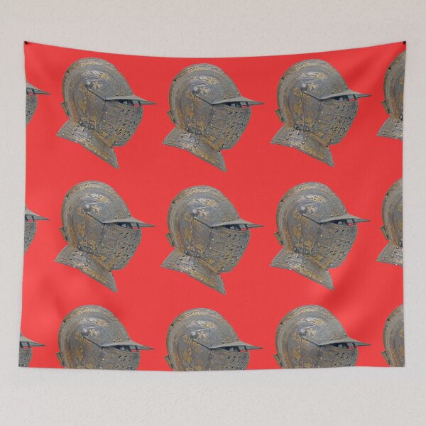 Artikelvorschau, Antikes asiatisches Helmdesign Rot entworfen und verkauft von beddreams.