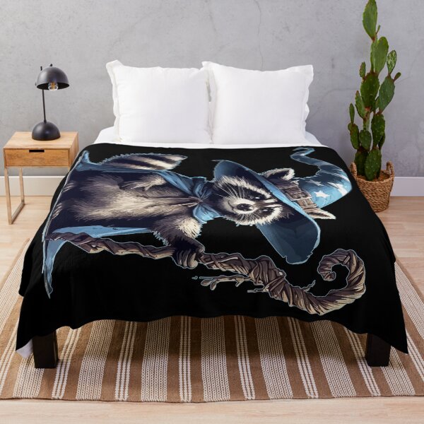 Item preview, Funny Raccoon Wizard Fantasy designed and sold by TomFrontierArt.