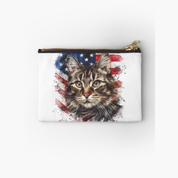 Item preview, Purrfectly Patriotic designed and sold by TeeworldDeluxe.