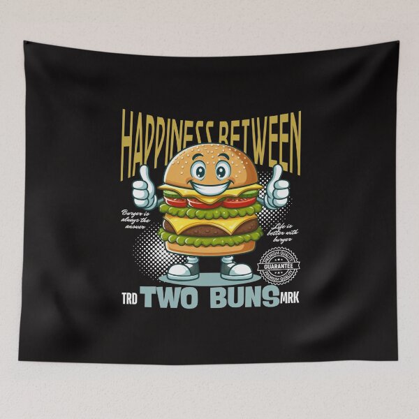 Item preview, Happiness between two buns designed and sold by Peerless-Prime.