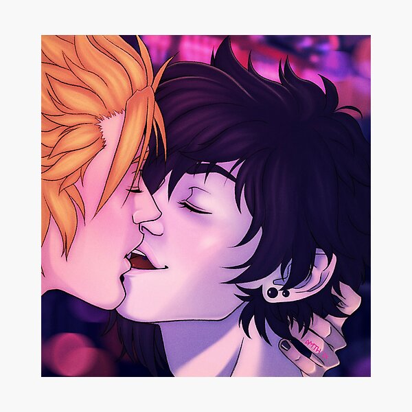 Aperçu de l'œuvre Sam et Sébastien - Club Kiss créée et vendue par dragmetohades.
