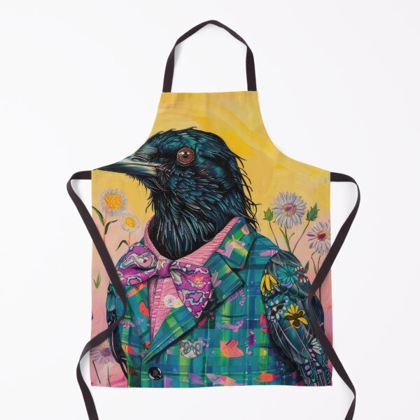 Artikelvorschau, Anthropomorpher Hipster-Rabe in Anzügen Animal Fashion Art entworfen und verkauft von GulDesignCo.