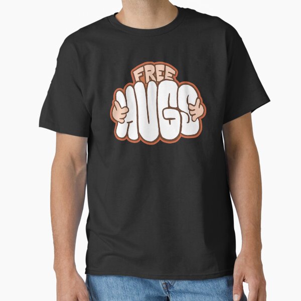 Free Hugs - Orange Classic T-Shirt