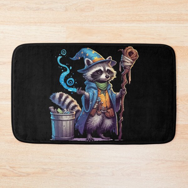 Item preview, Raccoon Trash Wizard designed and sold by TomFrontierArt.
