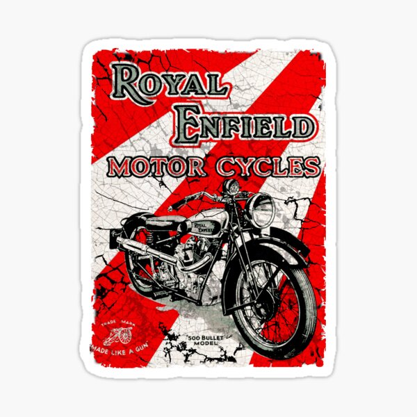 Motos Royal Enfield Sticker