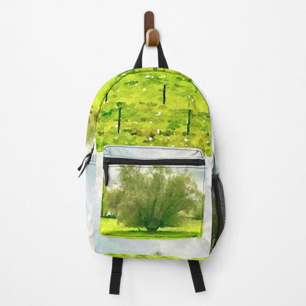 Item preview, Ironwood tree in a field in Burgundy designed and sold by ricoflinn.