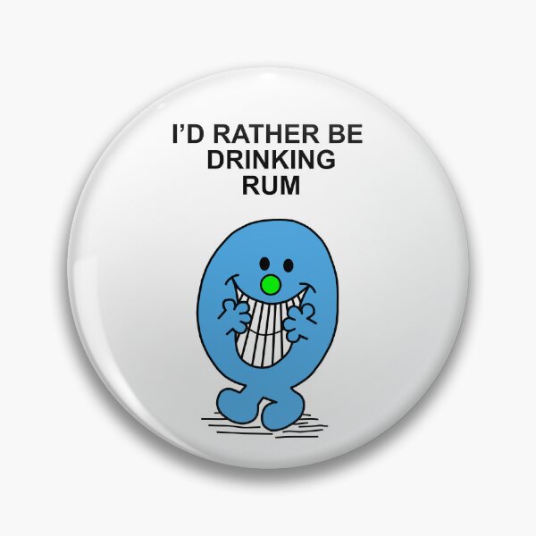 Item preview, Mr Men Id rather be drinking Rum designed and sold by Scat the cat.