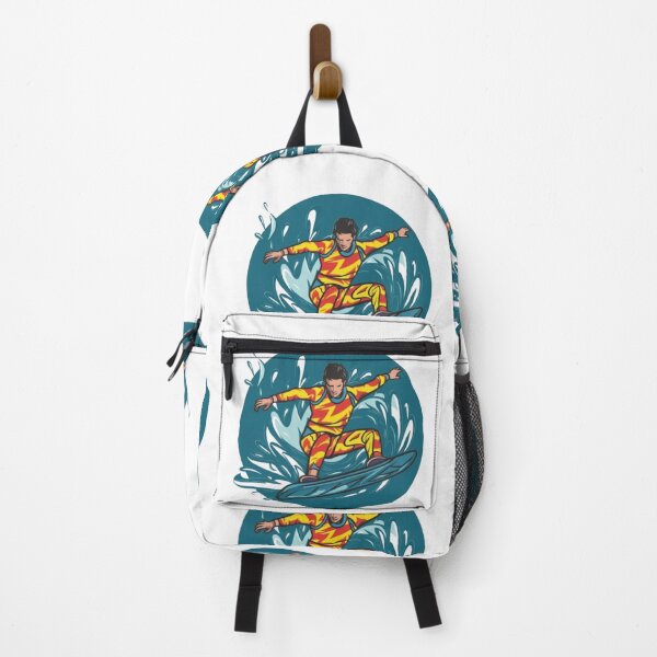 Item preview, Wake Board funny sticker Nature-Inspired Wakeboard Graphics: Vibrant Designs for Water Lovers designed and sold by New Art.