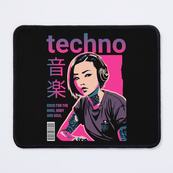 Item preview, Techno Music Dj Life - Japanese Music DJ designed and sold by Urban-Alien.