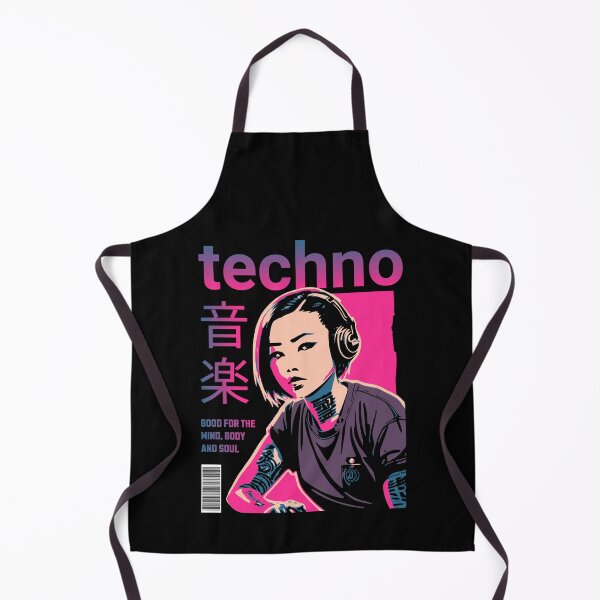 Item preview, Techno Music Dj Life - Japanese Music DJ designed and sold by Urban-Alien.