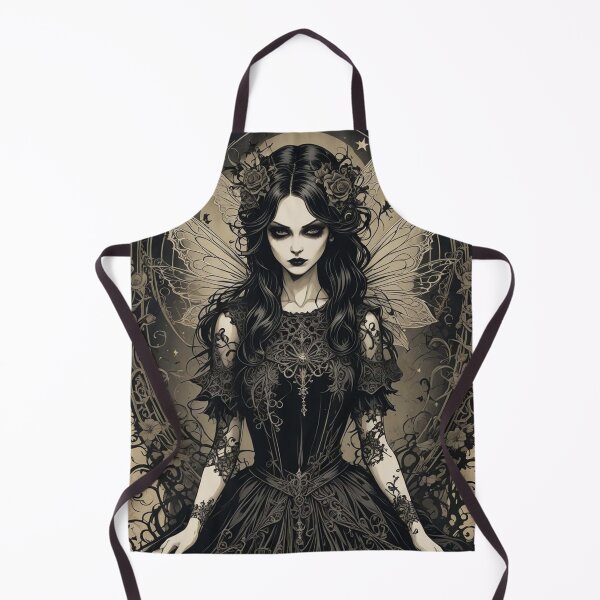 Item preview, Dark Fairy with Lace and Roses designed and sold by RoxanneG.