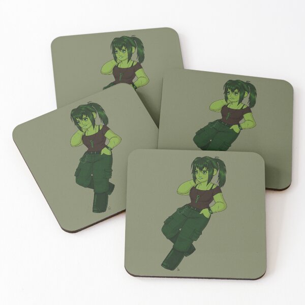 Item preview, Amanda Young - Red Shirt (green ver.) designed and sold by busy-and-tired.