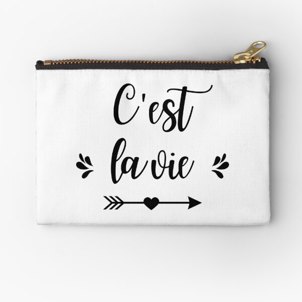 Aperçu de l'œuvre C'est la vie - Paris - Design français Chic créée et vendue par FrenchTouch77.