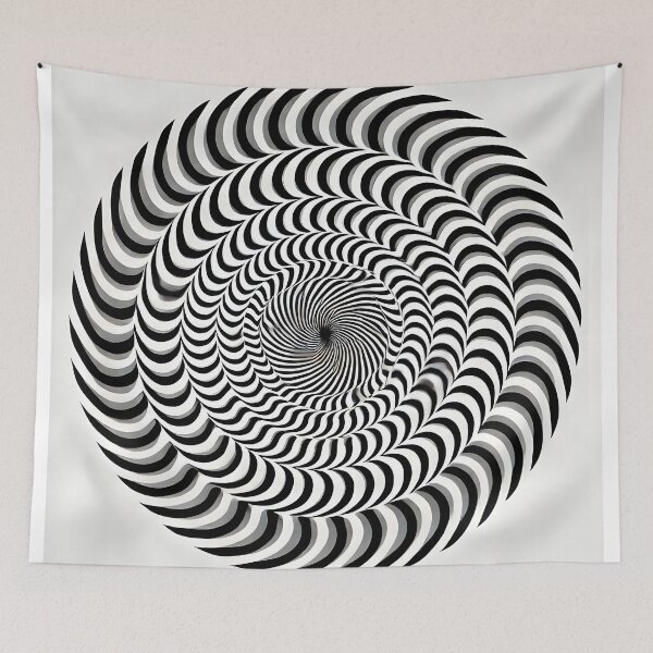 Item preview, Hypnotic Spiral Optical Illusion designed and sold by Abdulra7man369.