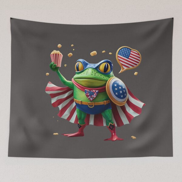 Item preview, Cute captain america Frog  designed and sold by HopInStyle31.