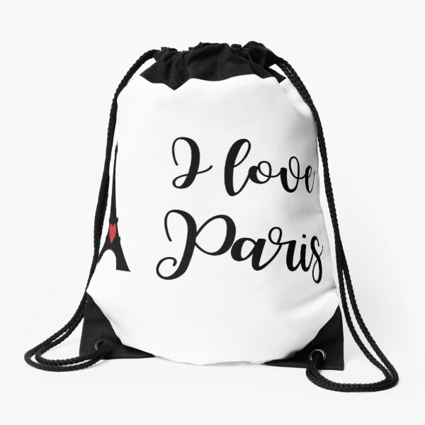 Aperçu de l'œuvre I love Paris - Design français Chic créée et vendue par FrenchTouch77.