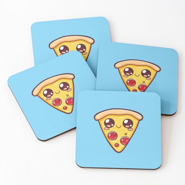Item preview, Cute Anime Pizza Design designed and sold by ffatts.