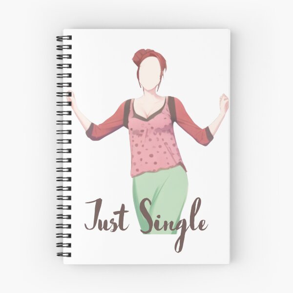 Item preview, Just Single, Newly Single, Divorce Celebration Print designed and sold by Invisible-Cult.
