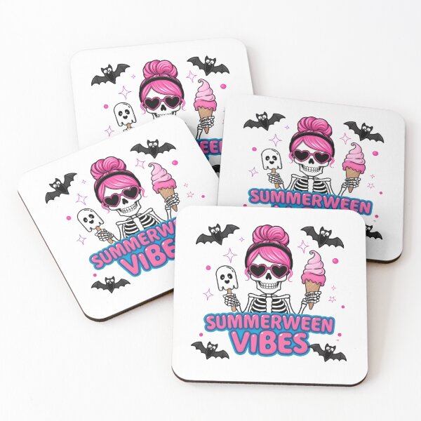 Item preview, Cute Summerween Vibes Skeleton Ice Cream Summer Vacation For Women designed and sold by VividPrints Store (+7k ⭐⭐⭐⭐⭐).