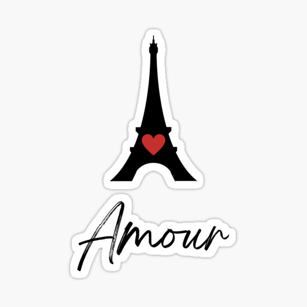 Aperçu de l'œuvre Amour - Design français Chic créée et vendue par FrenchTouch77.