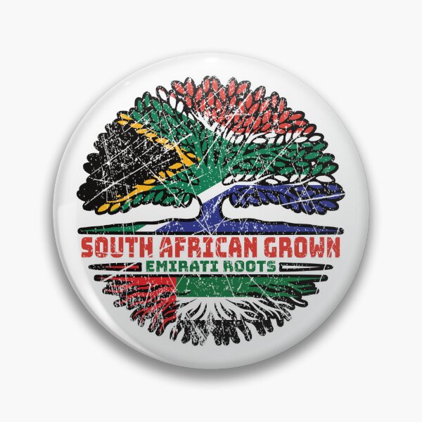 Item preview, United Arab Emirates Emirati South African South Africa Tree Roots Flag designed and sold by FlagX.