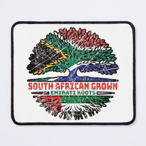Item preview, United Arab Emirates Emirati South African South Africa Tree Roots Flag designed and sold by FlagX.