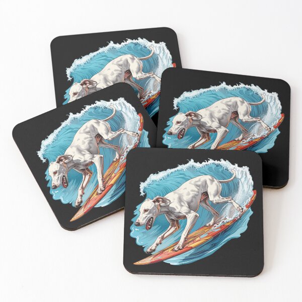 Item preview, Surfing Whippet designed and sold by VelvetRoom.