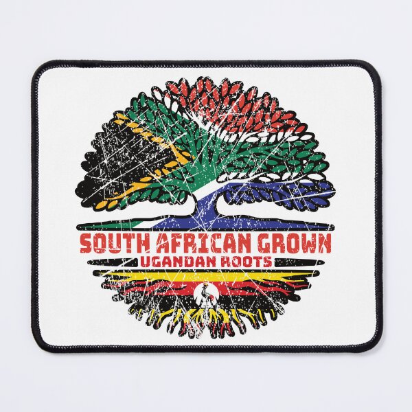 Item preview, Uganda Ugandan South African South Africa Tree Roots Flag designed and sold by FlagX.