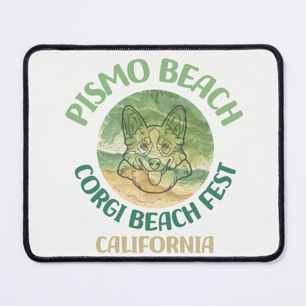 Item preview, Pismo Beach. Corgi Beach Fest. designed and sold by AnnDart.
