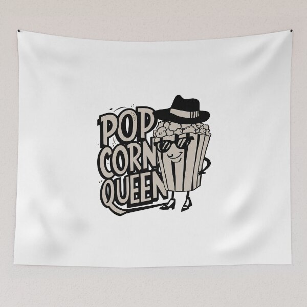 Item preview,  Popcorn Queen Popcorn L over designed and sold by Verycutethings.