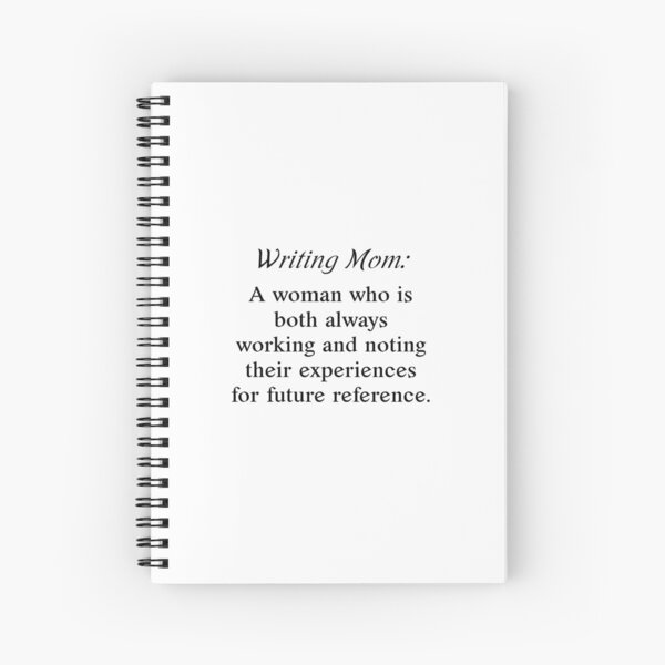 Item preview, Writing Mom designed and sold by TheLadyWrites.