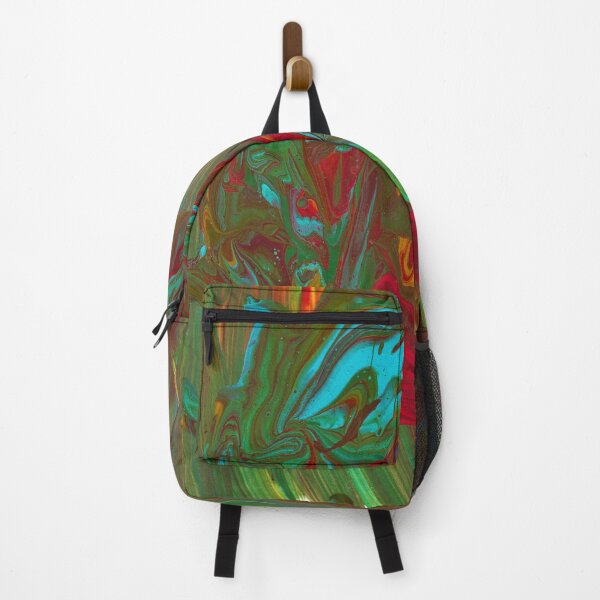 Item preview, Rags To Riches 1 Bold Green Red Acrylic Abstract designed and sold by Doug Siegel.