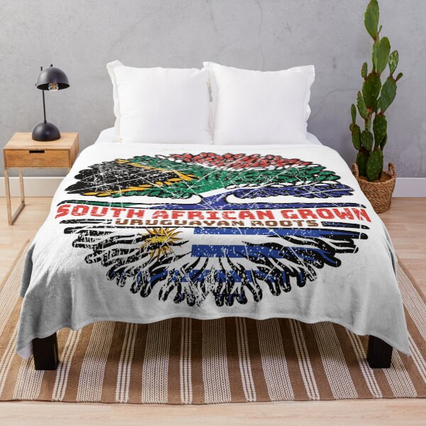 Item preview, Uruguay Uruguayan South African South Africa Tree Roots Flag designed and sold by FlagX.