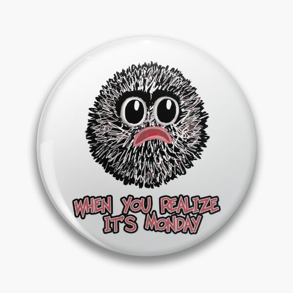 Item preview, When you realize it's Monday. Fictional comic creature designed and sold by ZorianArt.